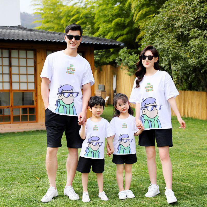 Amspro Baju Kaos Family Kaos Couple Baju Couple Keluarga Kaos Oversized Bmf Kacamata