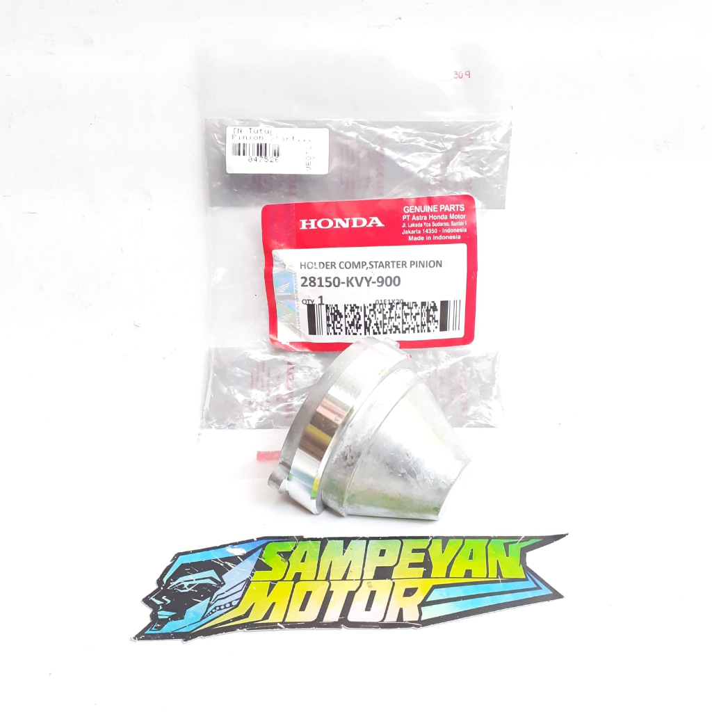 Tutup Pinion Stater Cover Pinion Stater Penutup Pinion Stater Beat Karbu Old Orisinil 28150-KVY-900 