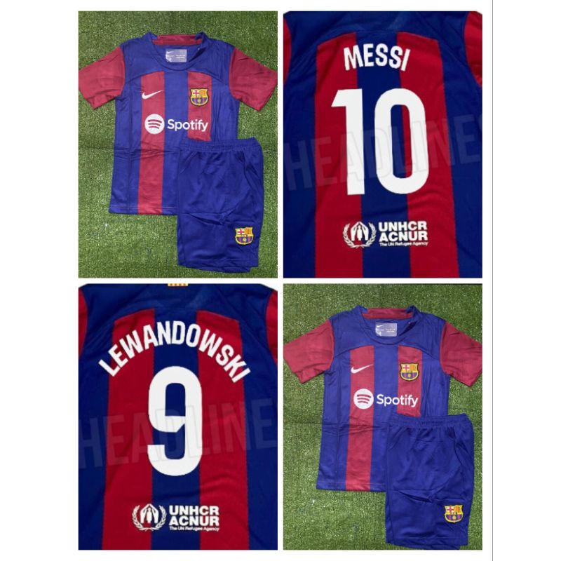 JERSEY BAJU BOLA ANAK BARCA BARCELONA HOME KIDS 2023/2024 GRADE ORI