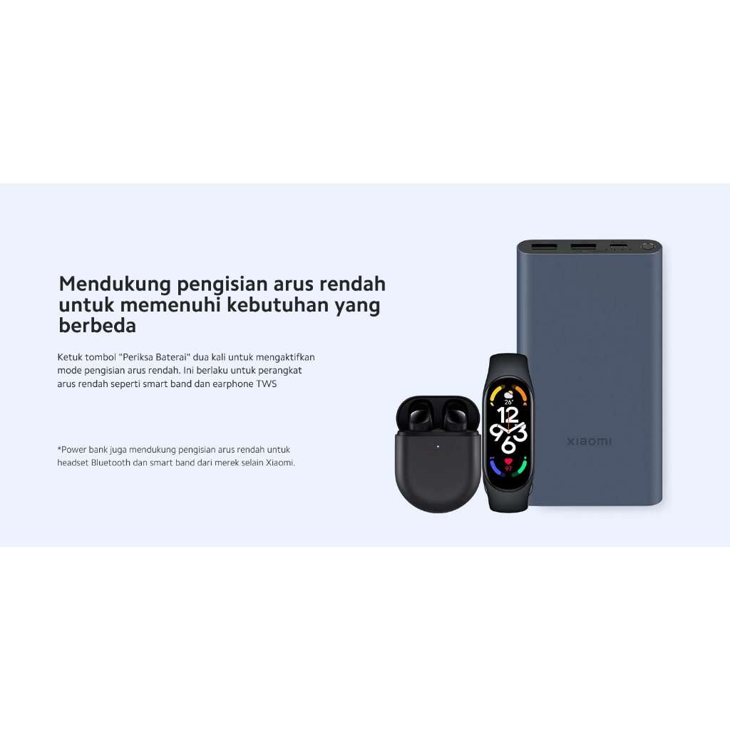 Mi Power Bank 10000mAh 22.5W Fast Charge - Garansi Resmi