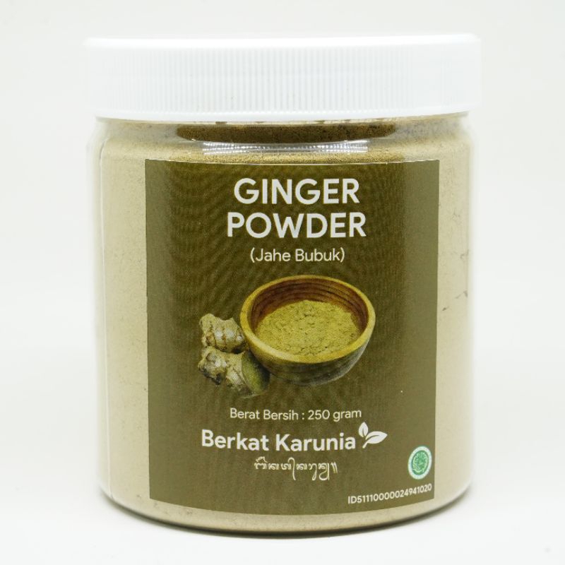 

JAHE BUBUK MURNI BERKAT KARUNIA BALI (ORIGINAL GINGER POWDER) 250 GRAM