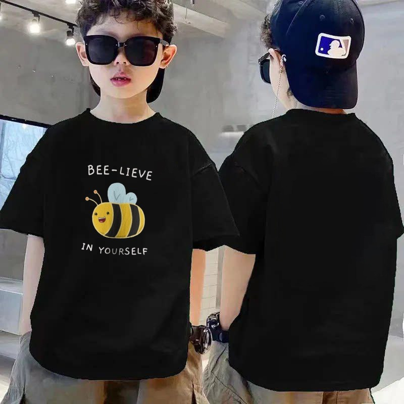 Mokokomo T-shirt Baju Couple Keluarga Bee Kaos Couple Atasan Couple Keluarga