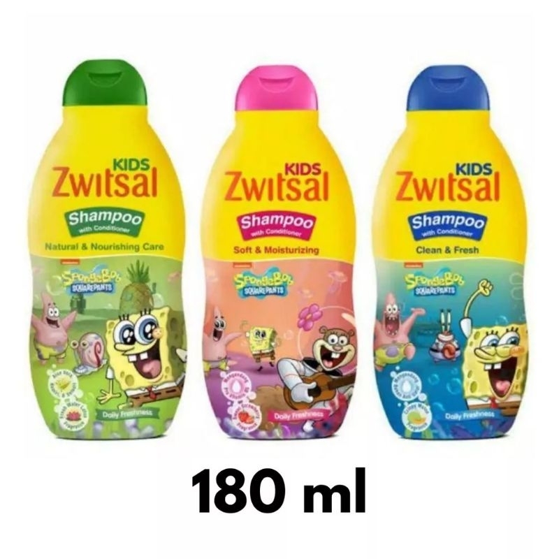 ZWITSAL KIDS SHAMPOO 180ML~SHAMPO ZWITSAL KIDS ORIGINAL 100%