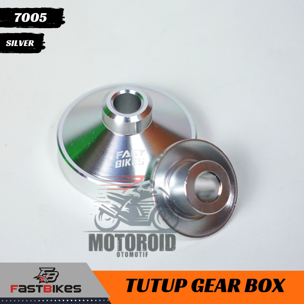 TUTUP FULL CNC ALUMINIUM COVER GEARBOX GEAR BOX YAMAHA FASTBIKES UNIVERSAL