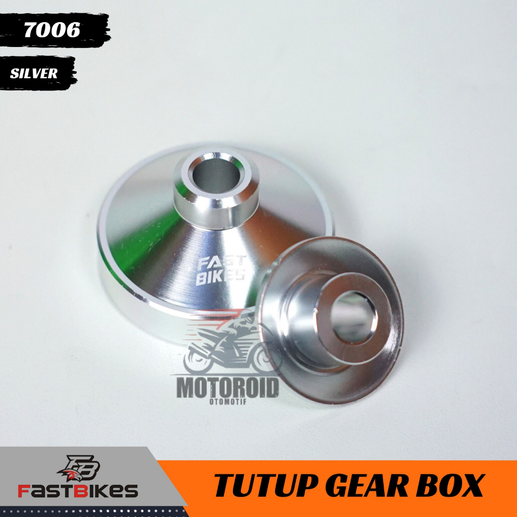 TUTUP GEAR BOX FULL CNC ALUMINIUM COVER GEARBOX HONDA FASTBIKES UNIVERSAL