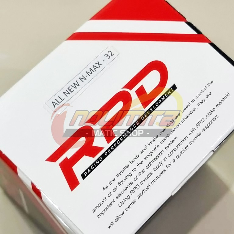 Throttle Body RPD Racing TB Yamaha NEW NMAX Aerox 155 Connected