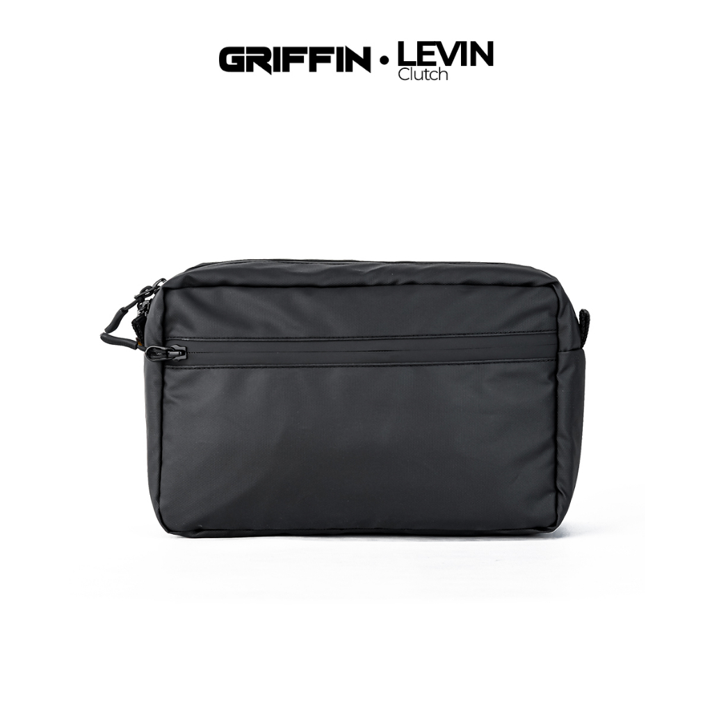 Pouch Bag Clutch Pria Levin Waistbag Distro Hitam by Griffin