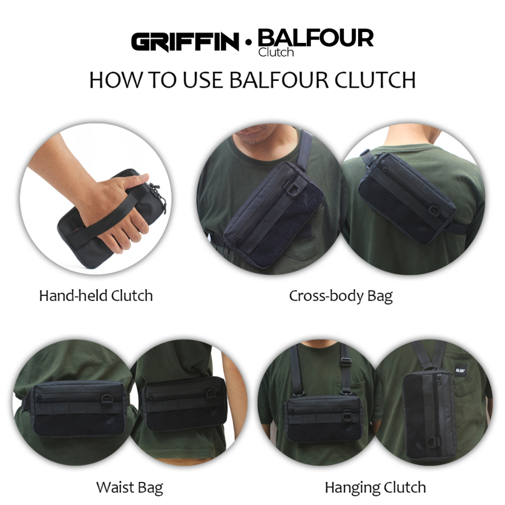 Clutch Pria Tactical Balfour by Griffin Waistbag Slingbag Pria Keren