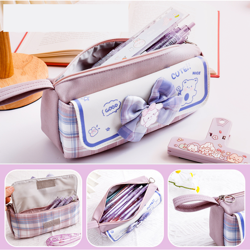 

Tempat Pensil Pen Kotak Pensil Case Model Korea Lucu Berkapasitas Besar FCS016