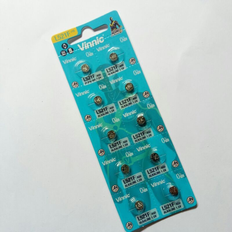 Baterai jam tangan L521F vinic Batre 521 Vinic