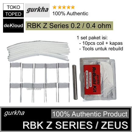 Gurkha RBK Z Series Coil 0.2 / 0.4 Mesh | 0,2 0,4 zeus obelisk