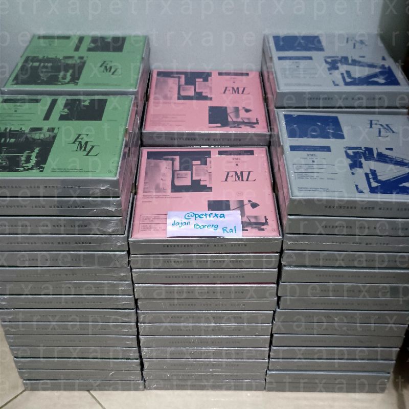 [Ready Stock] Sealed Unsealed SEVENTEEN 10th Mini Album "FML" reguler photobook version + POB PC FS 