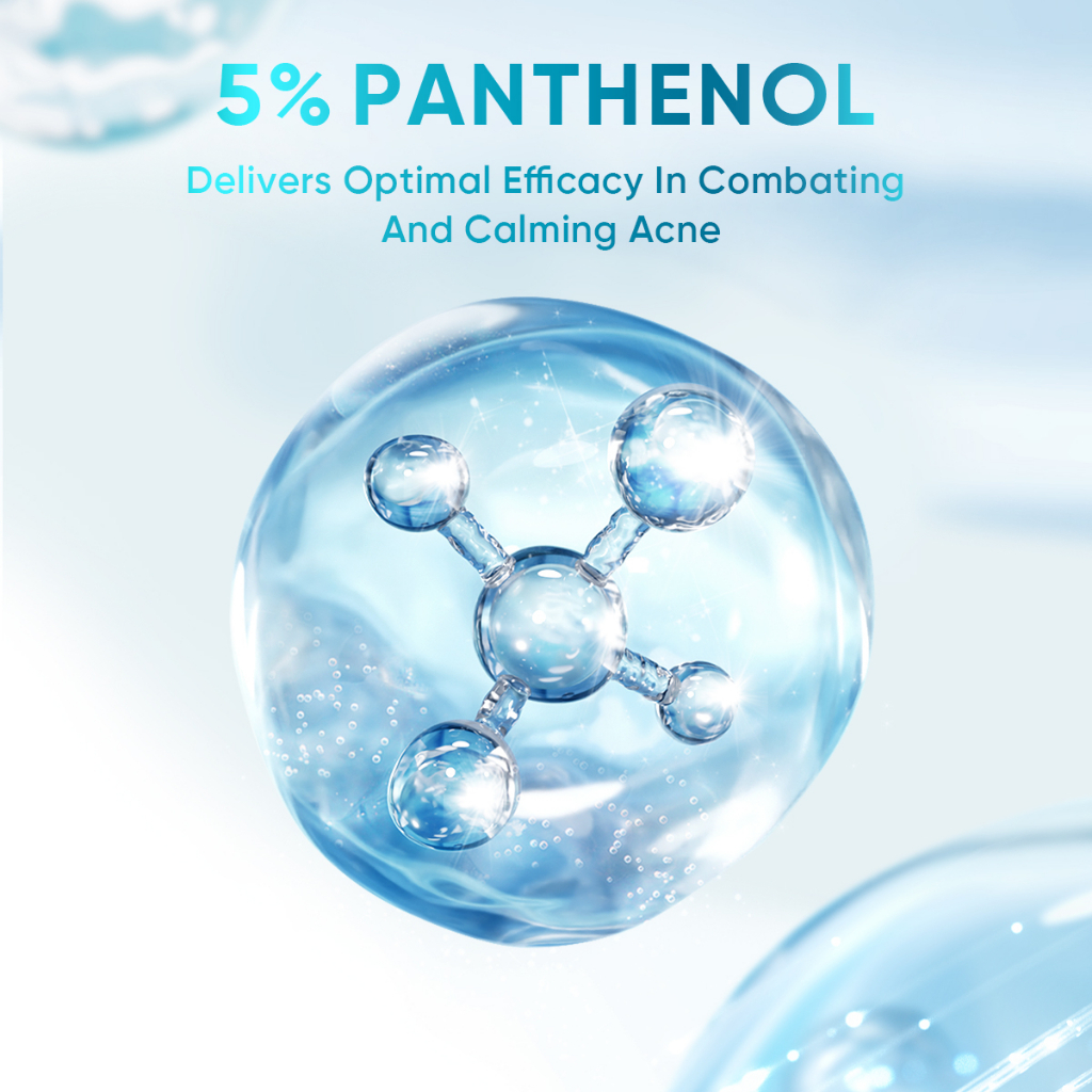 SKINTIFIC 5% Panthenol Gel Moisturizer + Gel Facial Cleanser