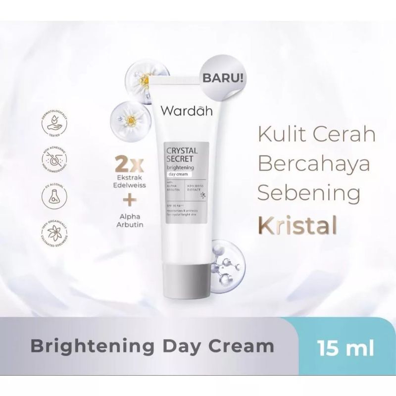 WARDAH Crystal Secret Brightening Day Cream 9ml