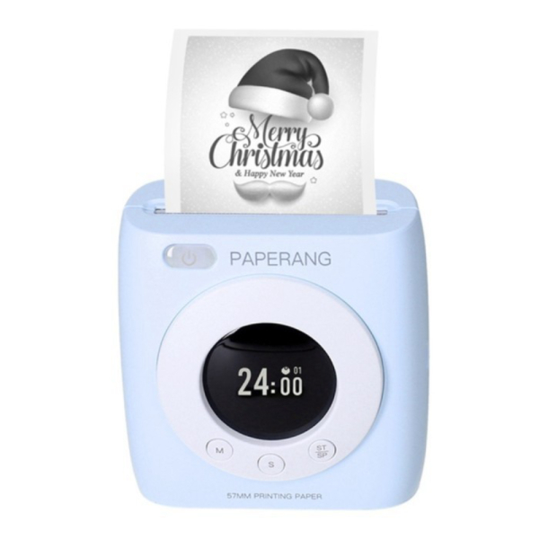 Dijual PAPERANG P2S - Mini Bluetooth Thermal Photo Printer 300DPI Upgrade P2 - Biru Limited