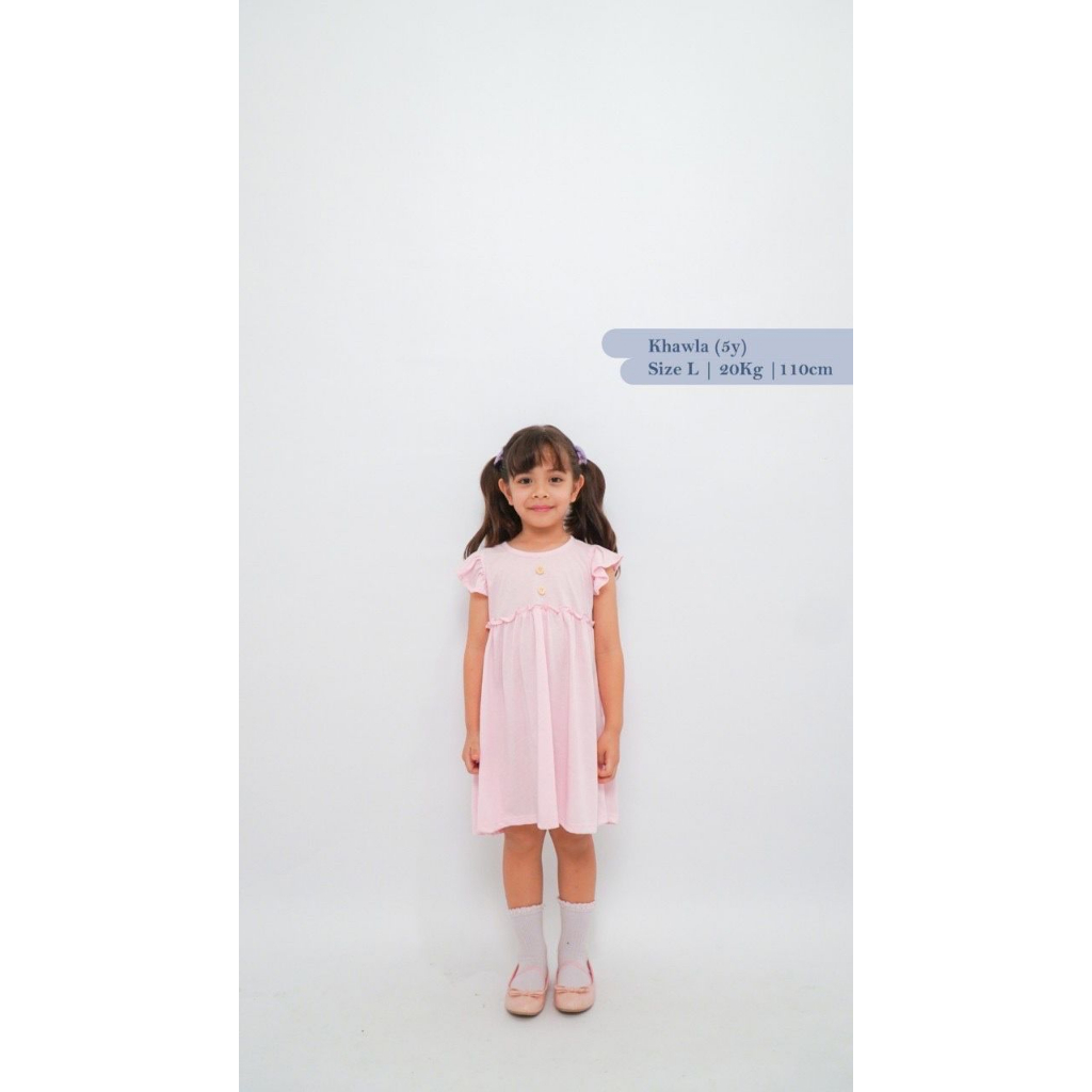 Najma Dress Ruffle Anak 1-5thn