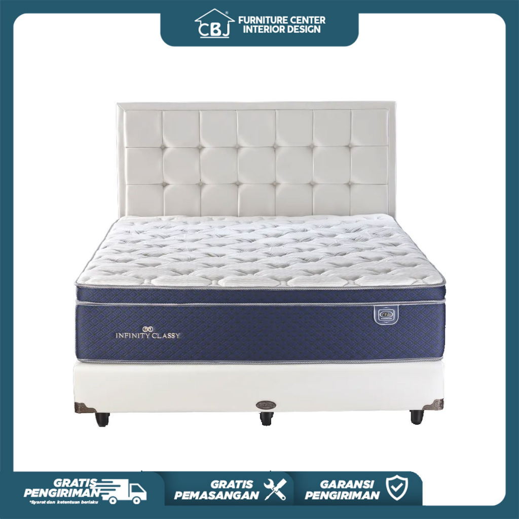 Elite Kasur Springbed Infinity Classy - Full Set - Khusus Jabodetabek