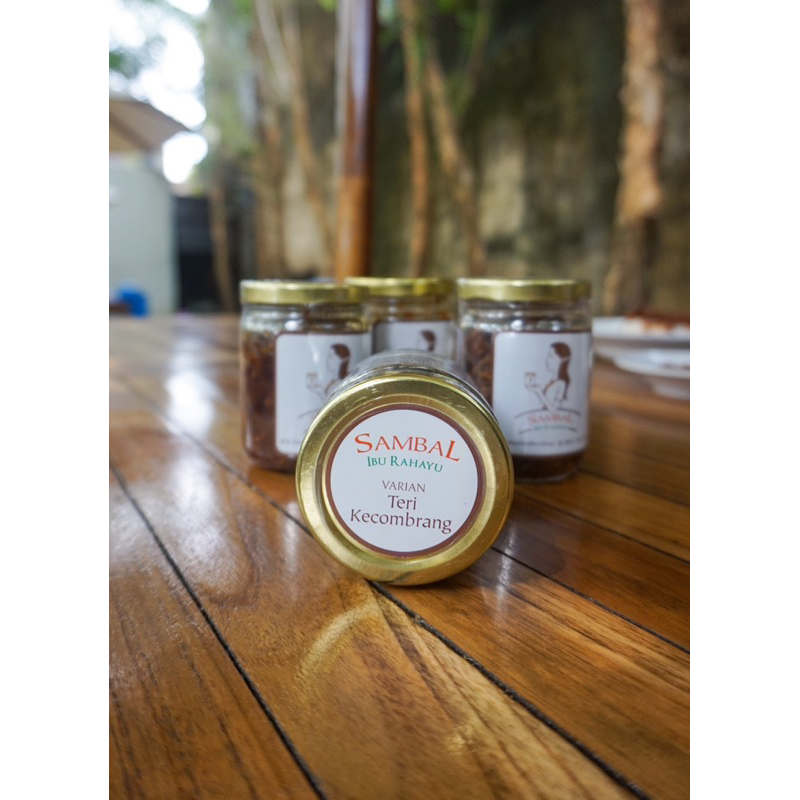 

SAMBAL TERI KECOMBRANG kemasan Botol (isi 170 gram)