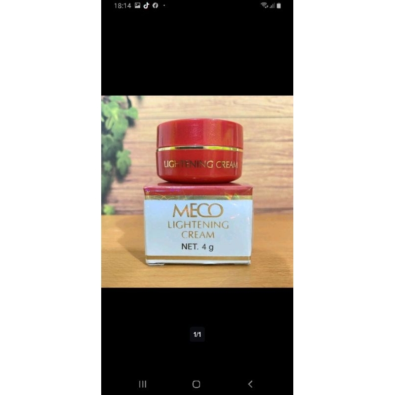 MECO LIGHTENING NIGHT CREAM