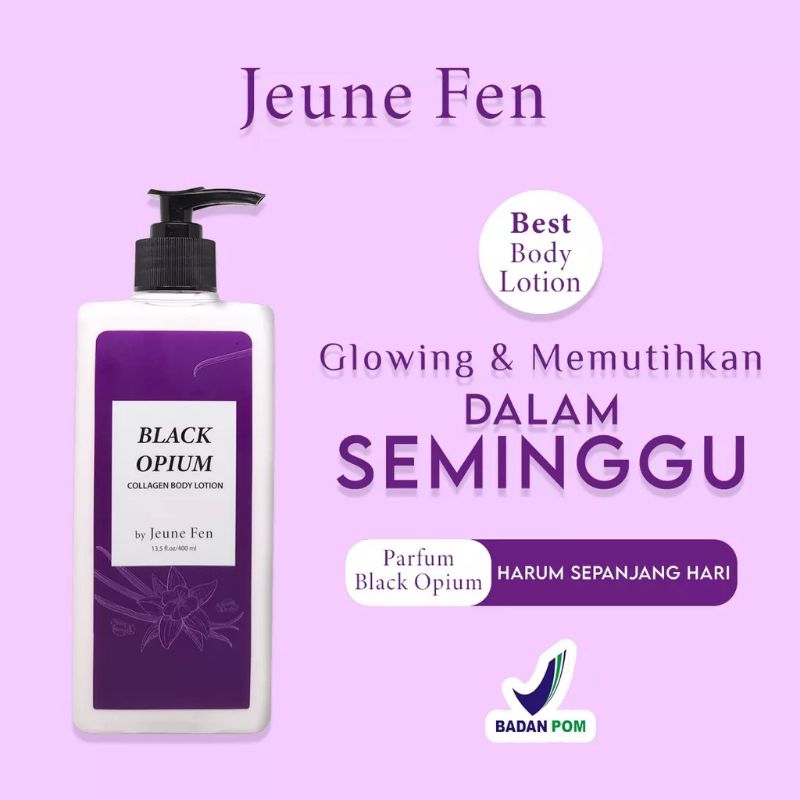 Ready Jeune Fen Black Opium Collagen Body Lotion Viral