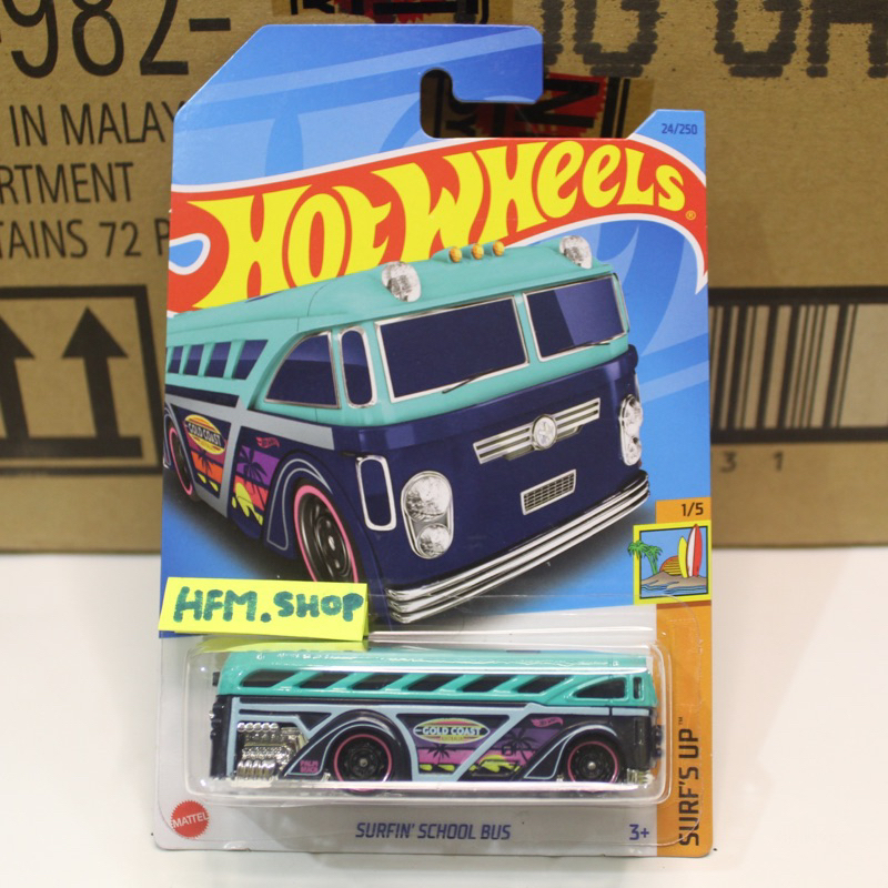 Hotwheels SURFIN’ SCHOOL BUS
