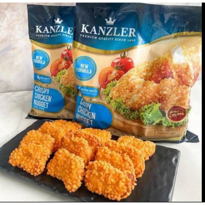 

crispy chicken nugget kenzler 450gram