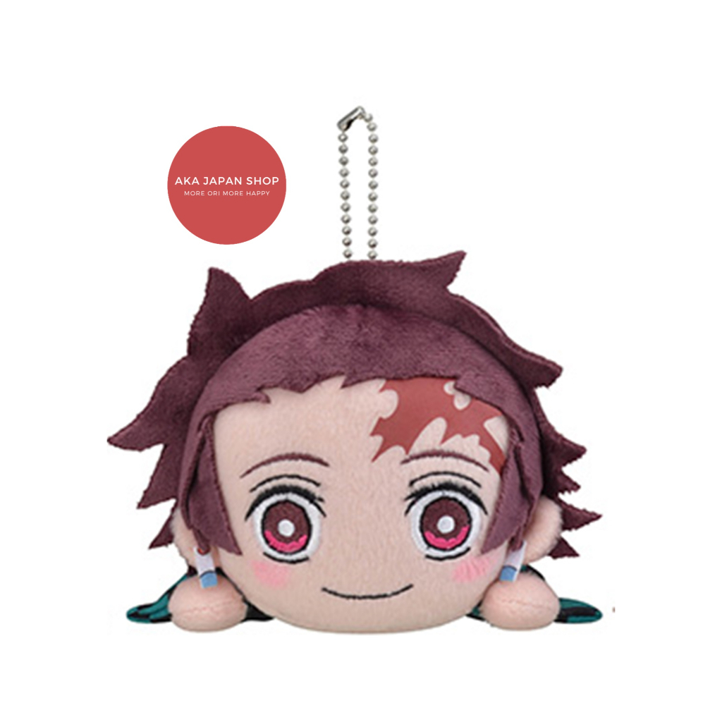 Kimetsu no Yaiba Extra Nesoberi Nuigurumi Plush Mascot Tanjiro Kamado