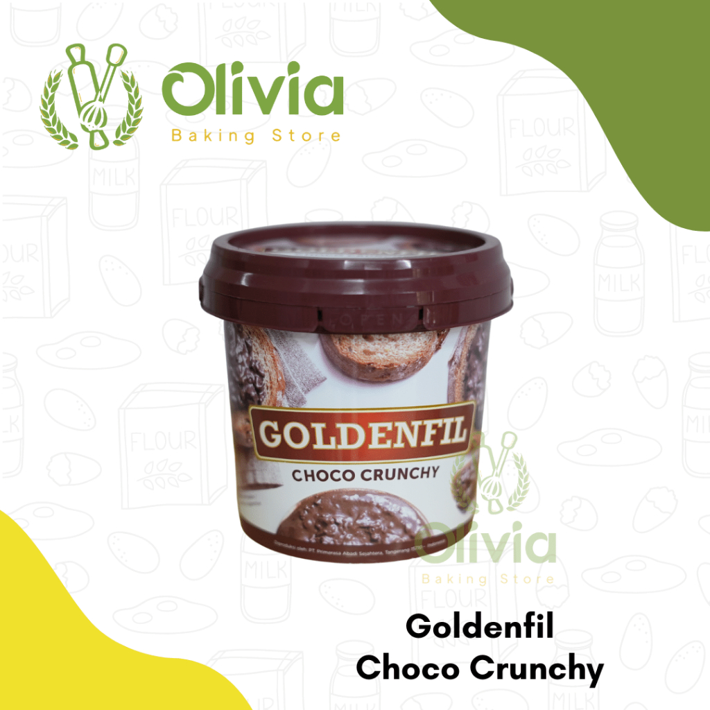 

Selai Cokelat/Coklat Goldenfil Choco Chruncy 1 Kg
