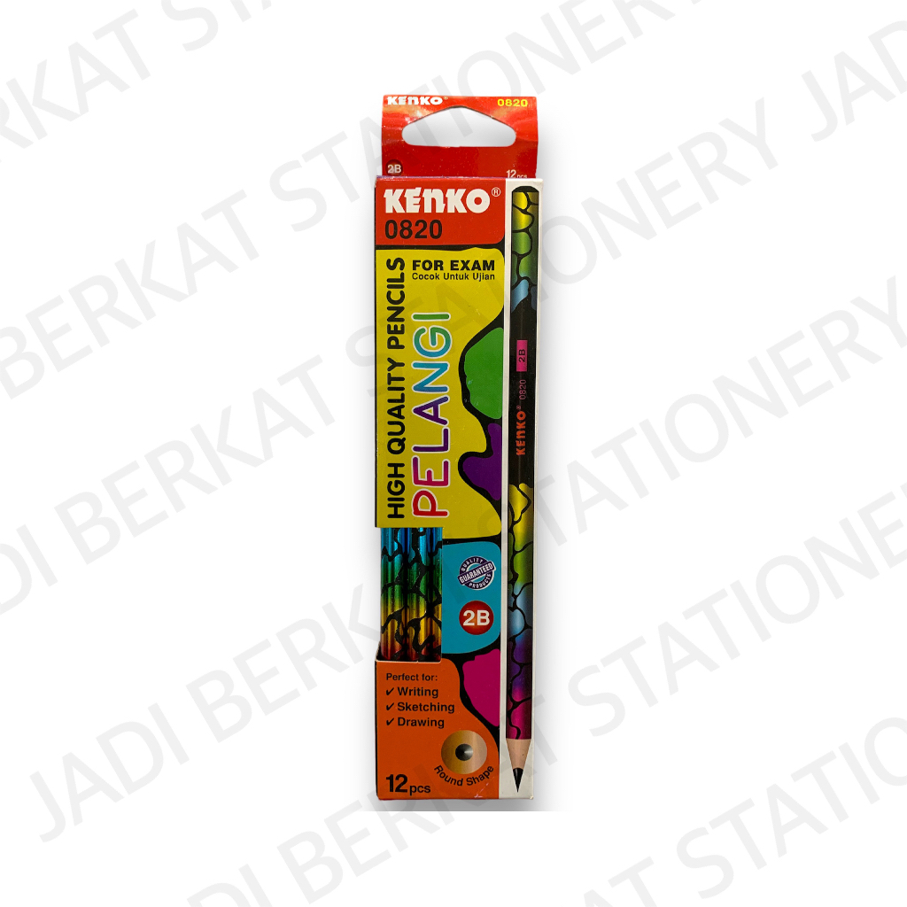 

Pensil 2B Kenko 0820 Pelangi