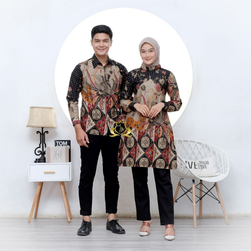 Batik Couple | Batik Couple Modern | Baju Batik Couple | Batik Tunik Couple