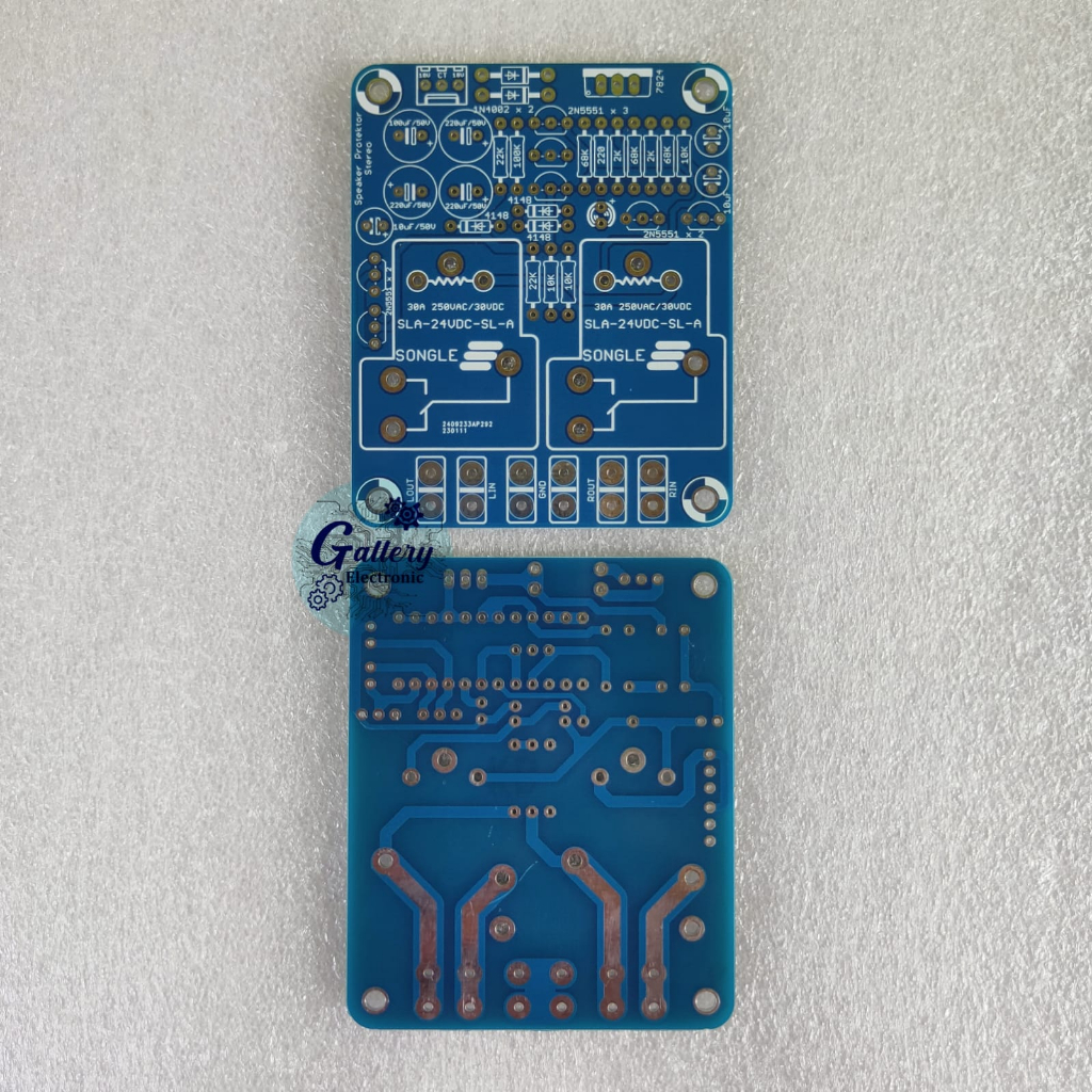PCB Speaker Protektor / Protek Stereo Doubel Layer FR4 Fiber