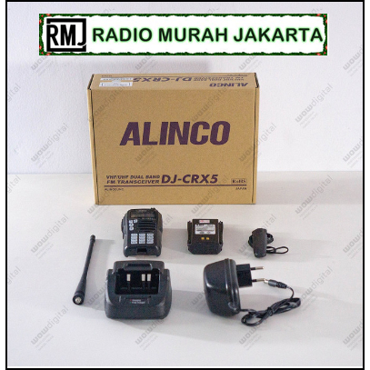 HT ALINCO DJ CRX5 ALINCO CRX 5 DJ-CRX5 DUALBAND MURAH