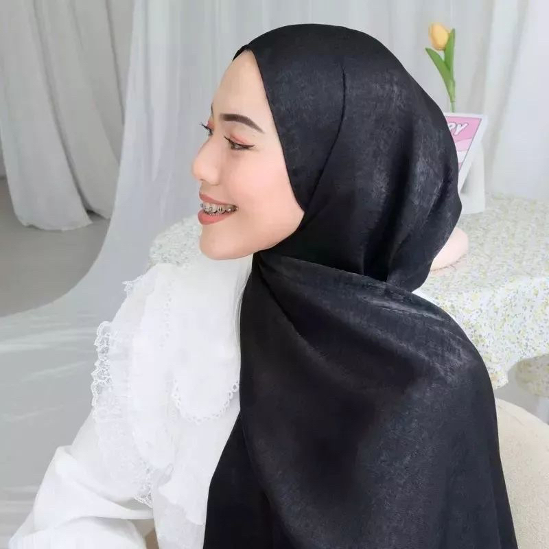 PASHMINA SANTORINI SILK / PASHMINA SILK VELVET / HIJAB PASHMINA SANTORINI / SANTORINI MURAH