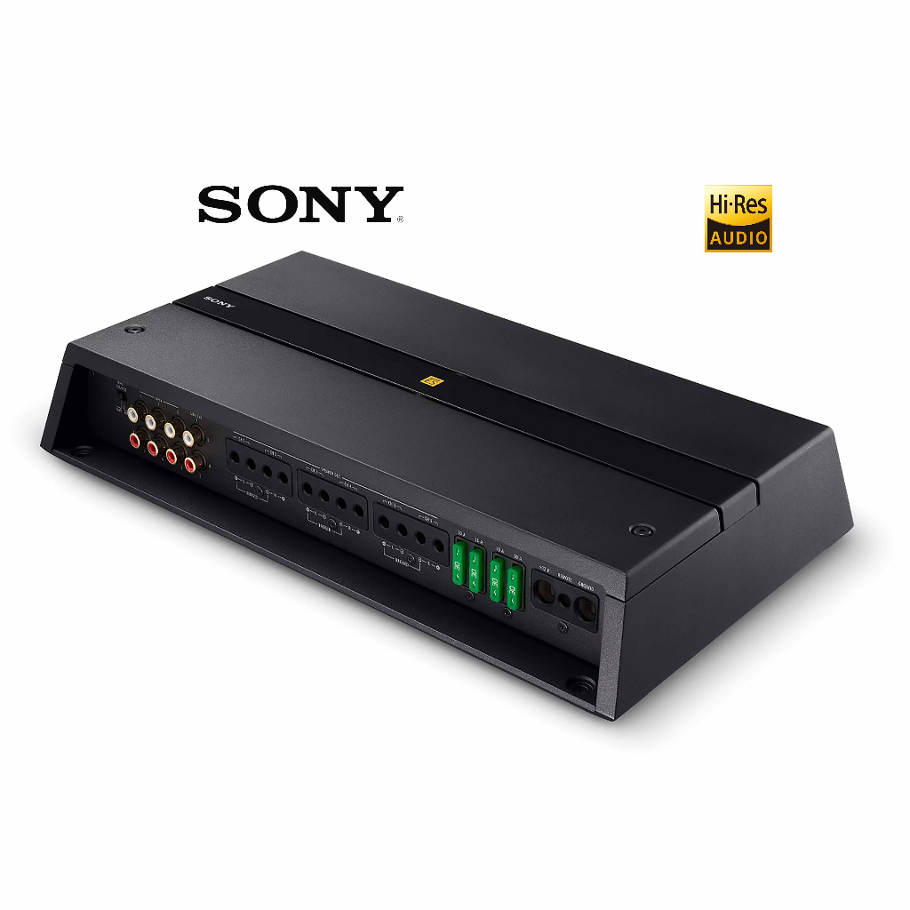 Sony XM-6ES Power Amplifier 6 Channel Hi-Res Audio Mobile ES Series