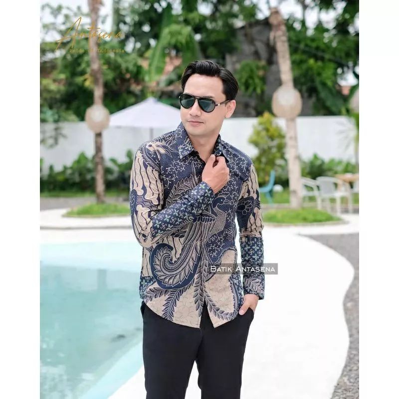 GURDO PARI kemeja batik pria terbaru lapis furing // batik pria murah // batik pria halus kualitas premium // batik pria SIZE M,L,XL,XXL TERBARU batik formal pria terbaru modern