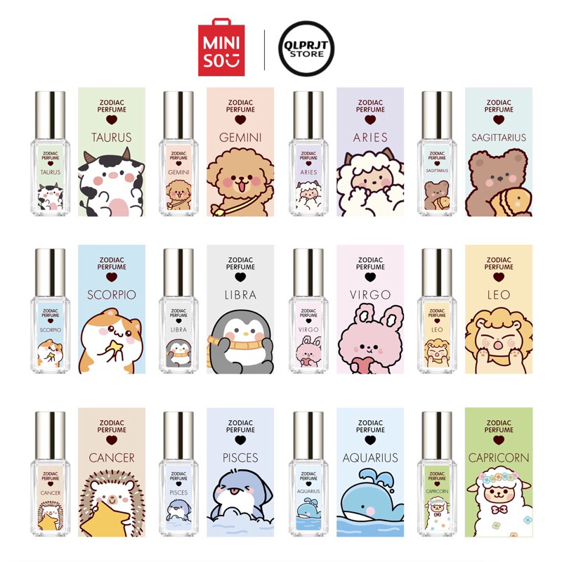 Parfum Zodiak Miniso Universe Zodiac Perfume Kado Lucu