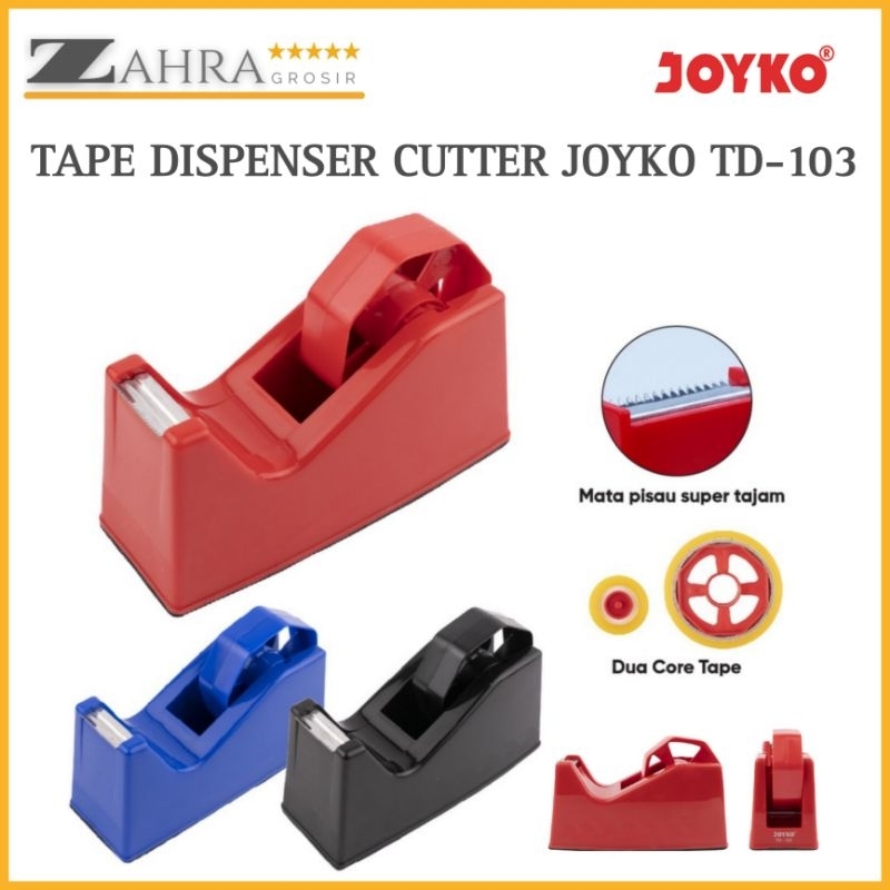 

Tape Dispenser Cutter Selotip Joyko TD-103 Original