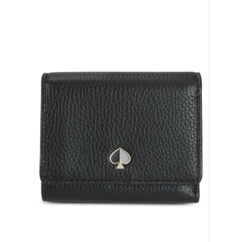 Kate Spade Polly Trifold Wallet Black