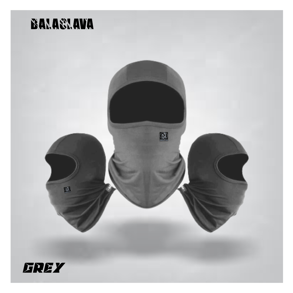 Buff Balaclava Sarung Kepala Helm Motor Masker Ninja Bikers Adeum