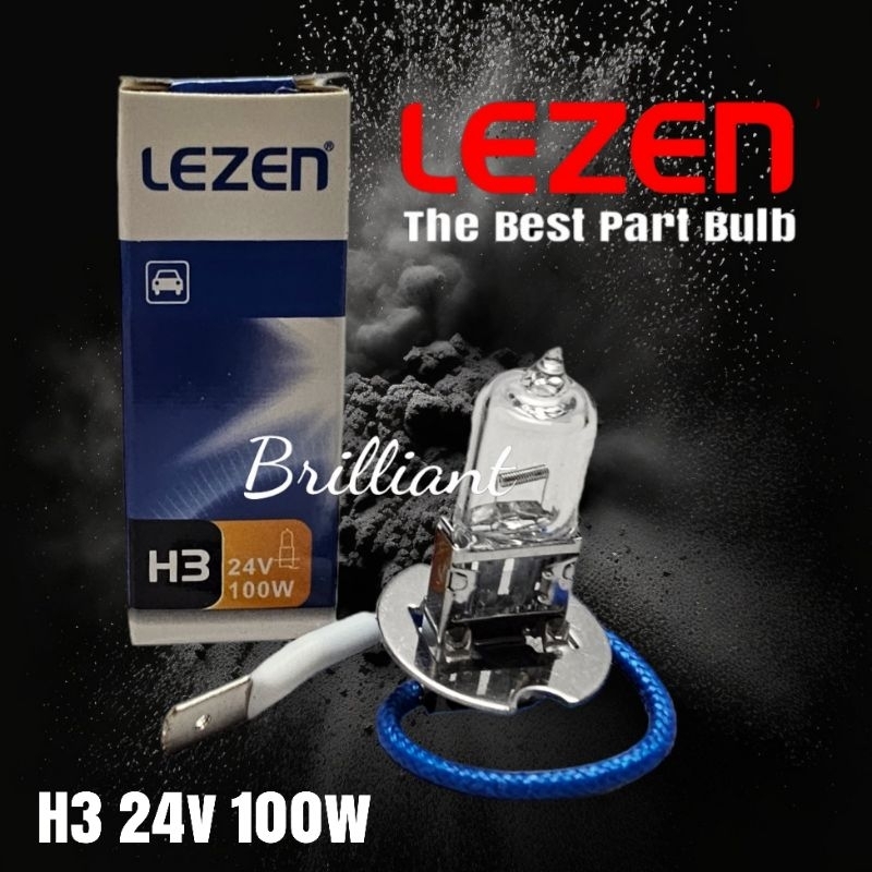 Bohlam Halogen - H3 - LEZEN Original