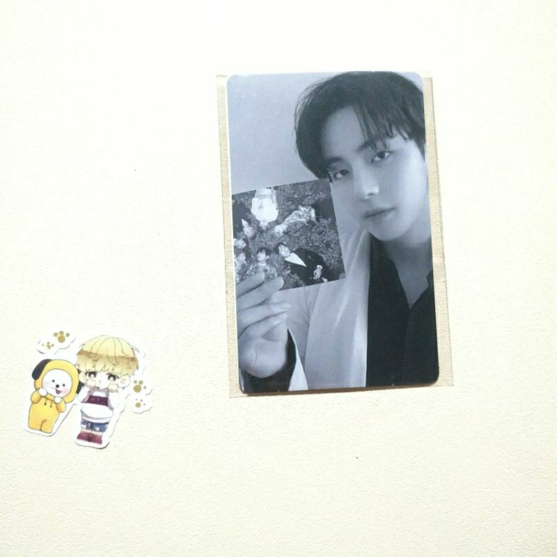 ( PC V BTS ) TAEHYUNG OFFICIAL Photocard Album Proof BTS