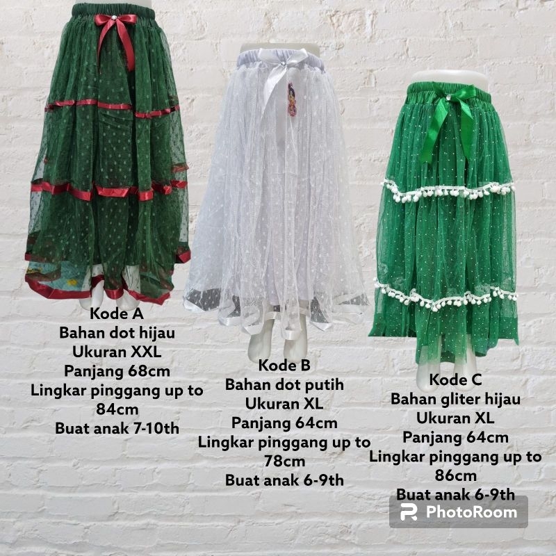 Rok panjang anak / Rok pesta anak / Rok tile anak / Rok tutu anak / Rok lucu anak