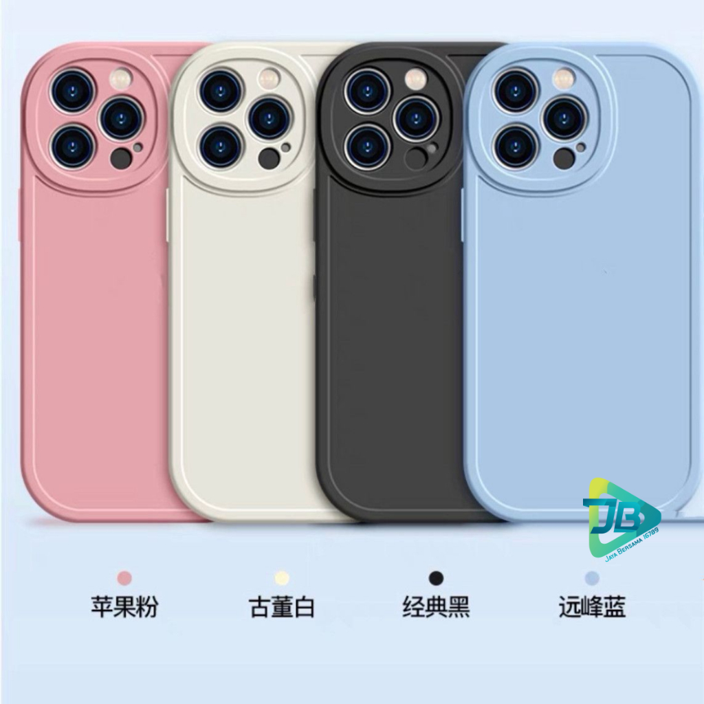 SOFTCASE CASE ORIGINAL OVAL BLACK FOR SAMSUNG A24 JB8953