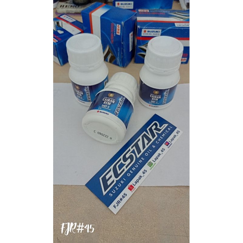 Minyak Rem Ecstar/Suzuki DOT 3 50ml Original Suzuki