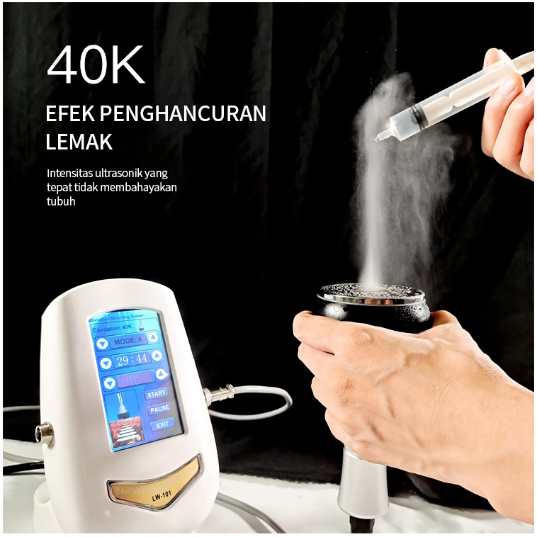 BLUE SKY 3 in 1 40K Radio Frequency Slimming Machine Ultrasound 40k Cavitation Wajah Badan Burn Fat Pelangsing Tubuh Hilangkan Kerut