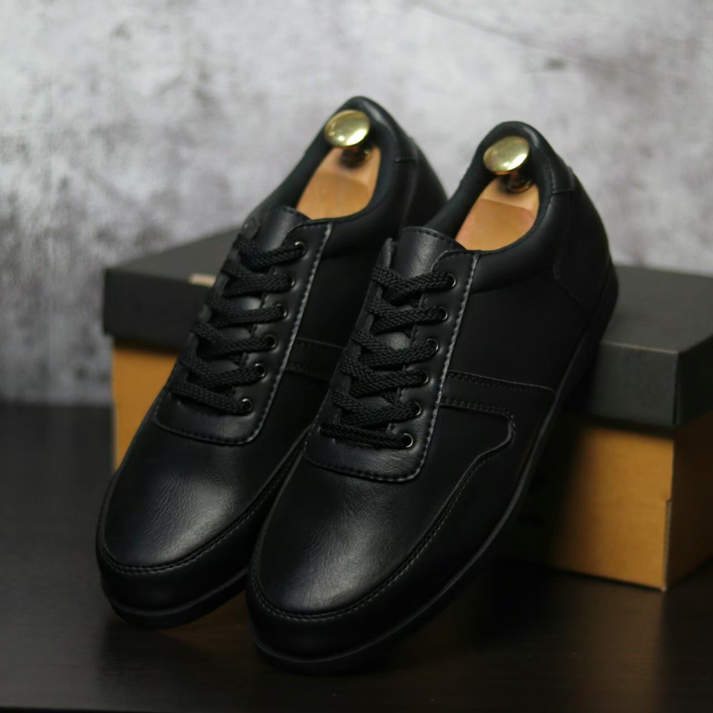 ROVER!!Sepatu Pansus Pria Model polos Kulit Asli Mocasin Slip On Pria Trendy Santai Nongkrong Main