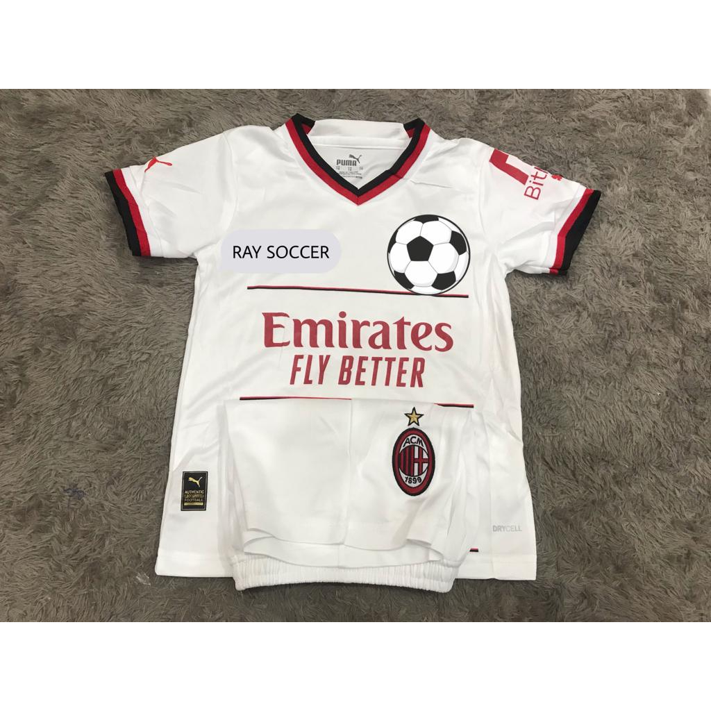 Jersey kids anak anak ac milan away 2022 - 2023 grade ori import