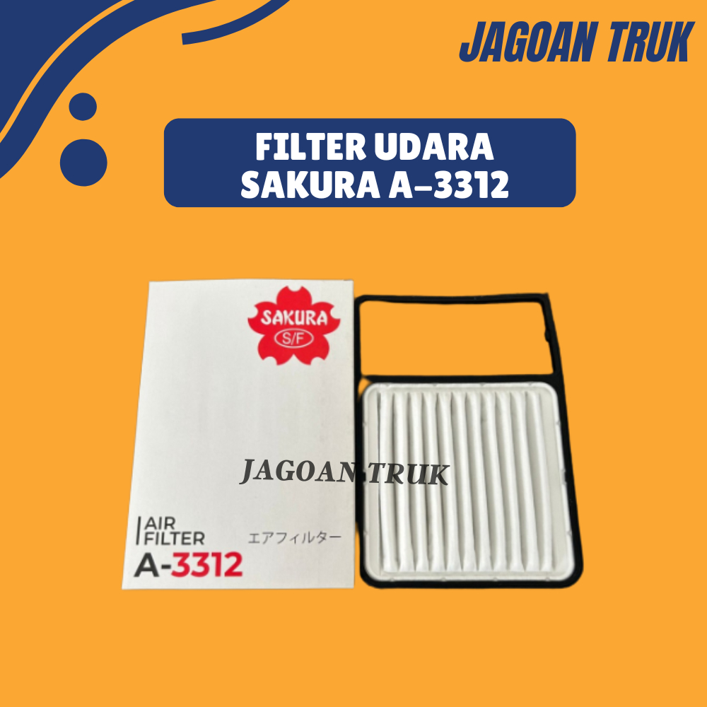 Filter Udara Avanza Rush Xenia Terios VVT-i 1.3, 1.5 cc A-3312 Sakura