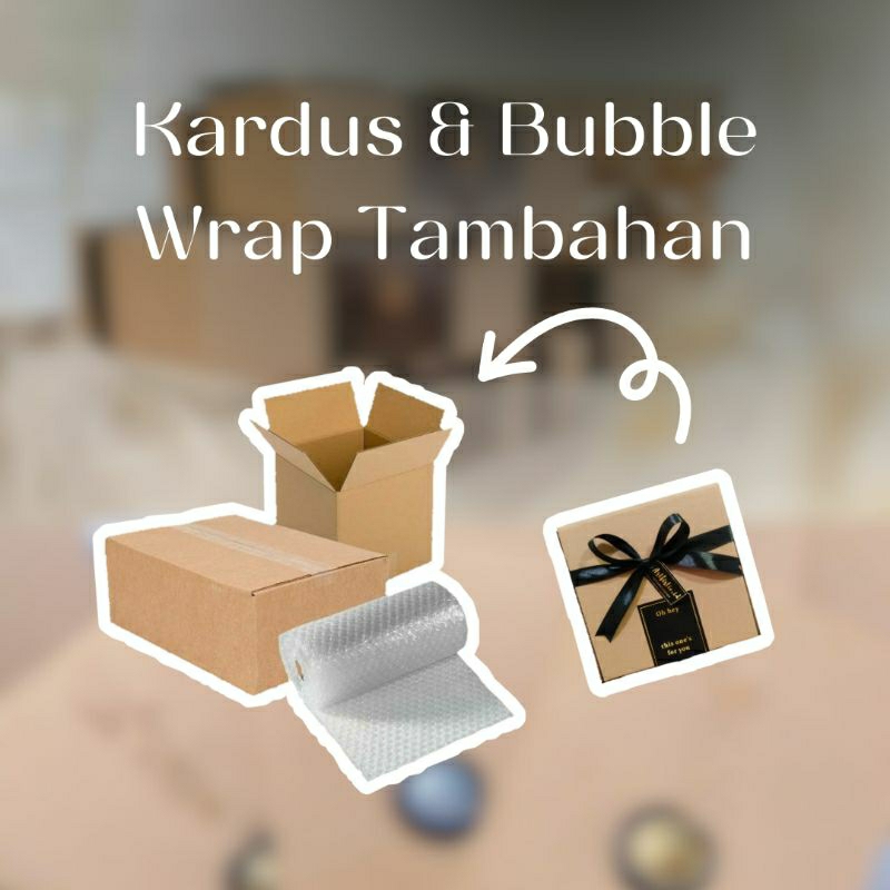 

KLAIM GARANSI | Kardus & Bubble Wrap Tambahan