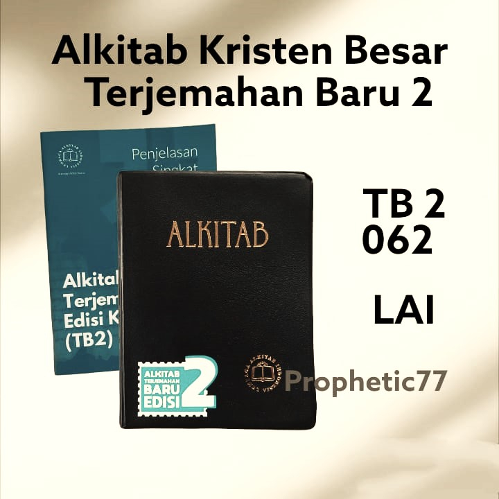 Alkitab Kristen Besar Terjemahan Baru 2 2023 LAI Alkitap Al Kitab Kitap Suci TB 2 062 Semarang